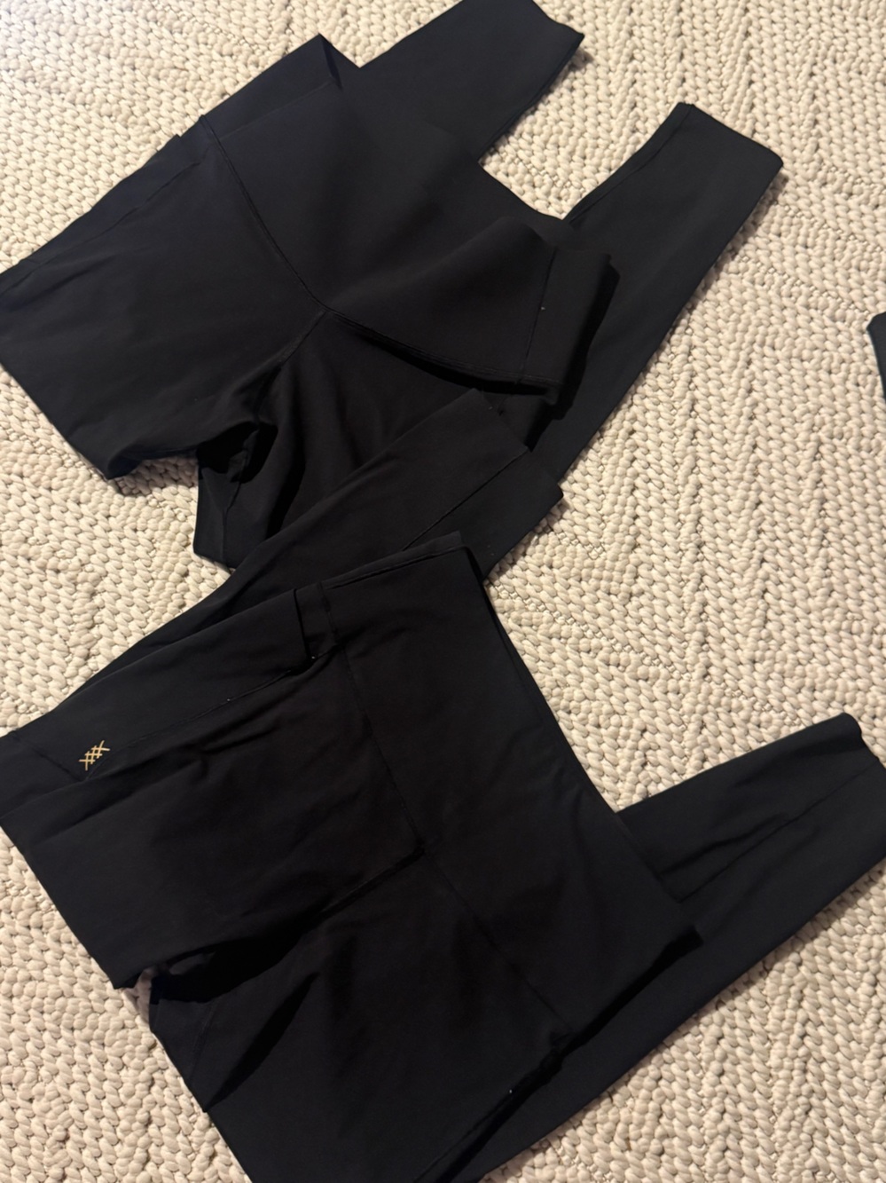 RHONE Lot of 2! Black Breakaway and Defy High-Waist Leggings